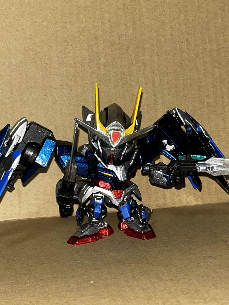 ダブルオーガンダム粒子貯蔵タンク型–2枚目/制作者：アッキー