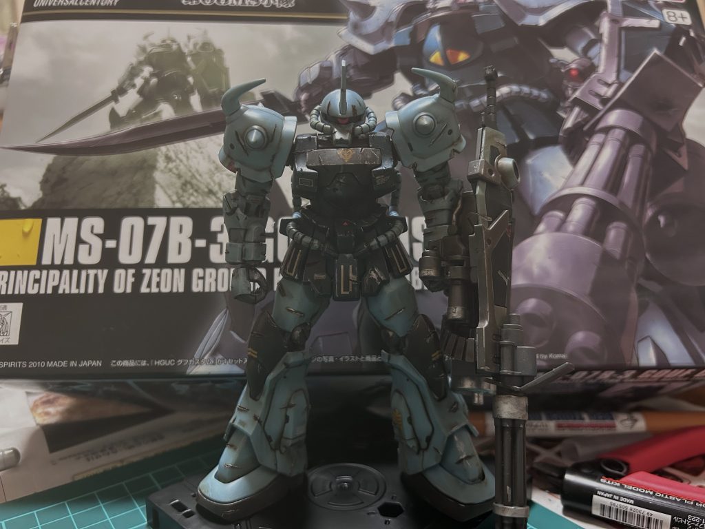 私個人的にはこの棒立ち?のような正面を向くポーズが1番しっくり来てますこの渋い成形色に兵器感.....たまらないですねここまでご覧頂きありがとうございました^^