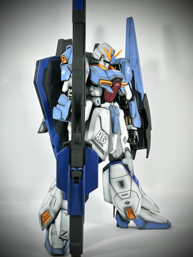やはりゼータガンダムの塗装は赤を少な目にする方が良いと思いました😊