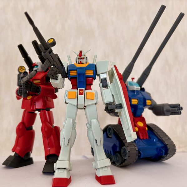 我が家のV作戦モビルスーツ、ここに集結。