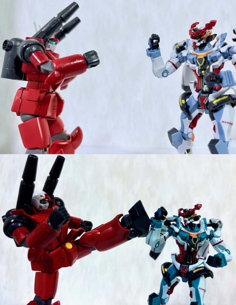 ちなみにカイもマチュを鍛えるためにガンキャノンに乗り、スパーリングを行ったようだ。