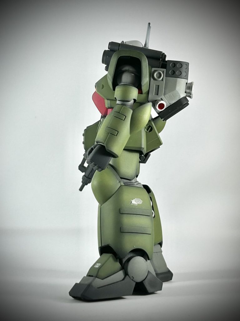 カラーリング含めてジオン仕様にしてみました😀