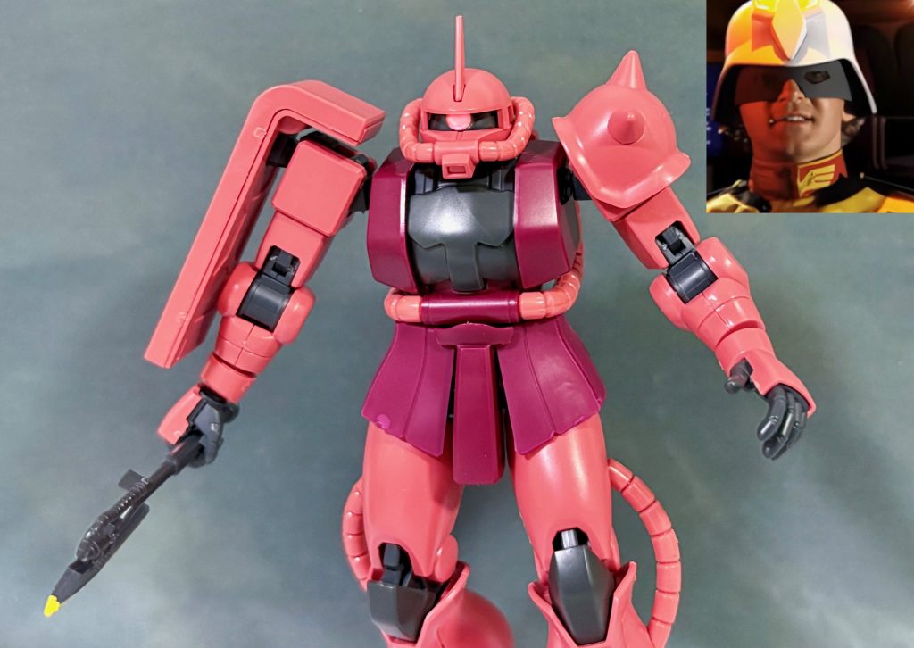 シャリア・ブル「あの動き、確かに大佐だが私の知っている大佐とは何かが違う・・・」ケツアゴシャアのザクは文字通り赤い彗星となり、イズマコロニー方面に去っていった・・・。ここから「帰ってきたあぶ刑事ガンダム」本編に繋がる。今回はここで〆。ジークアクスのURLは↓https://gumpla.jp/hg/2492264