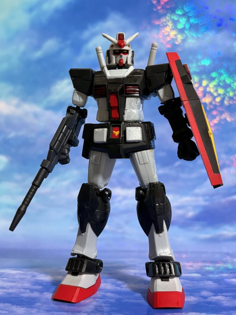 可動自体はロボット魂のプロトタイプガンダムを参考にして作ったと思う。