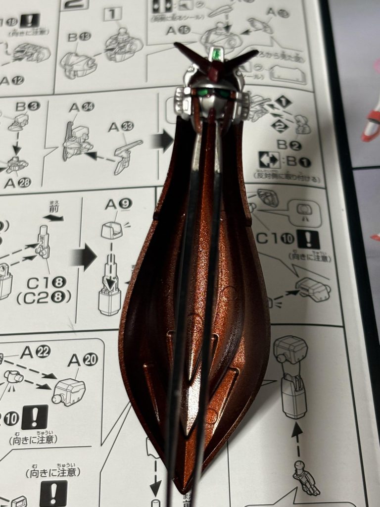 髪？の色は黒髪にしようと思ったんですが…暗すぎるのでブラウンに…