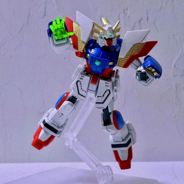 HG 1/144 シャイニングガンダム 塗装完成品 HGFC 1/144 シャイニングガンダム 素組紹介│くらくらプラモブログ
