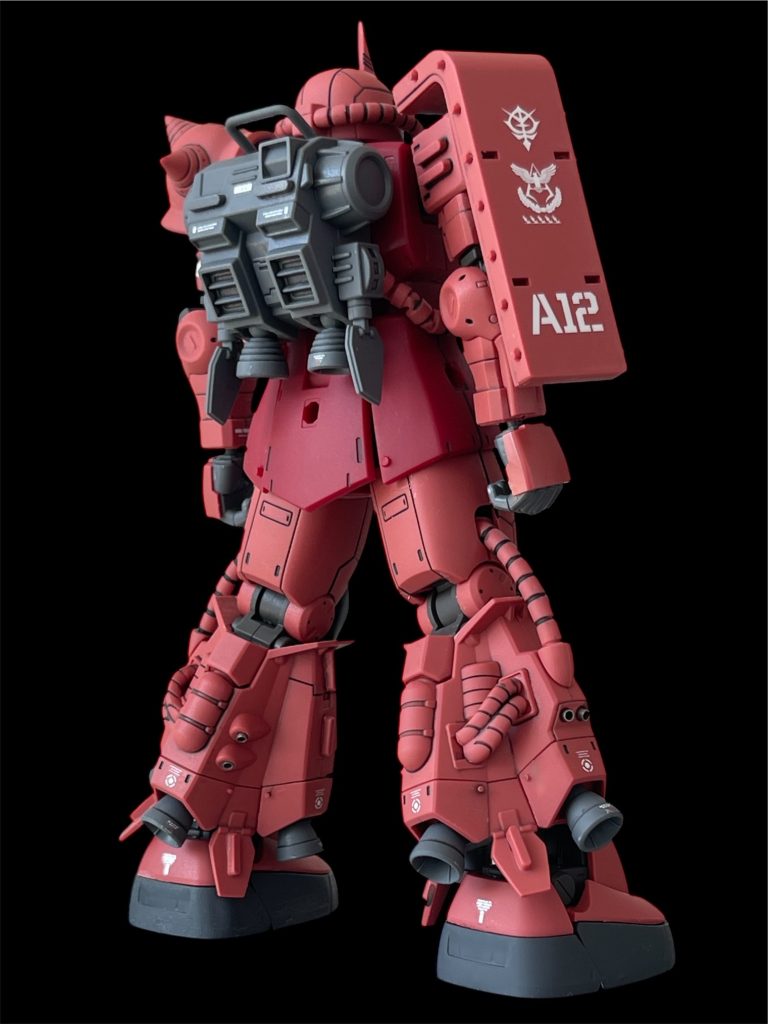 高機動型ザクといえば、ランドセルと足周り