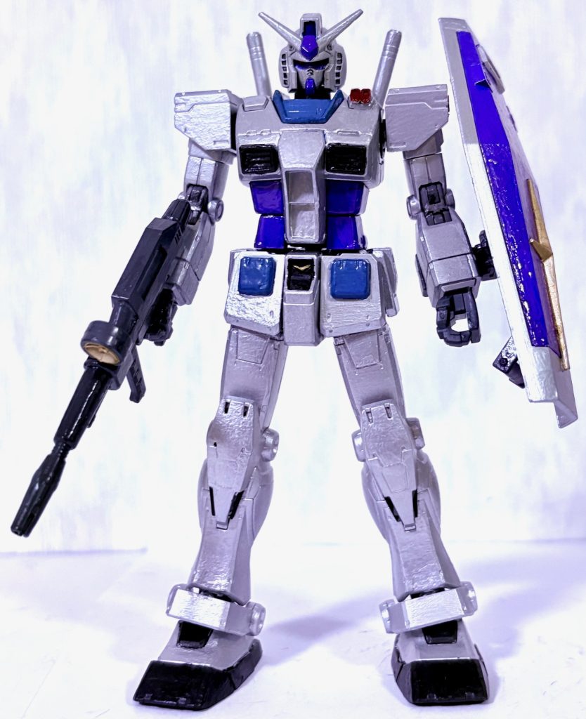 やはり全身ほぼシルバーで塗ると高級感が漂うな。