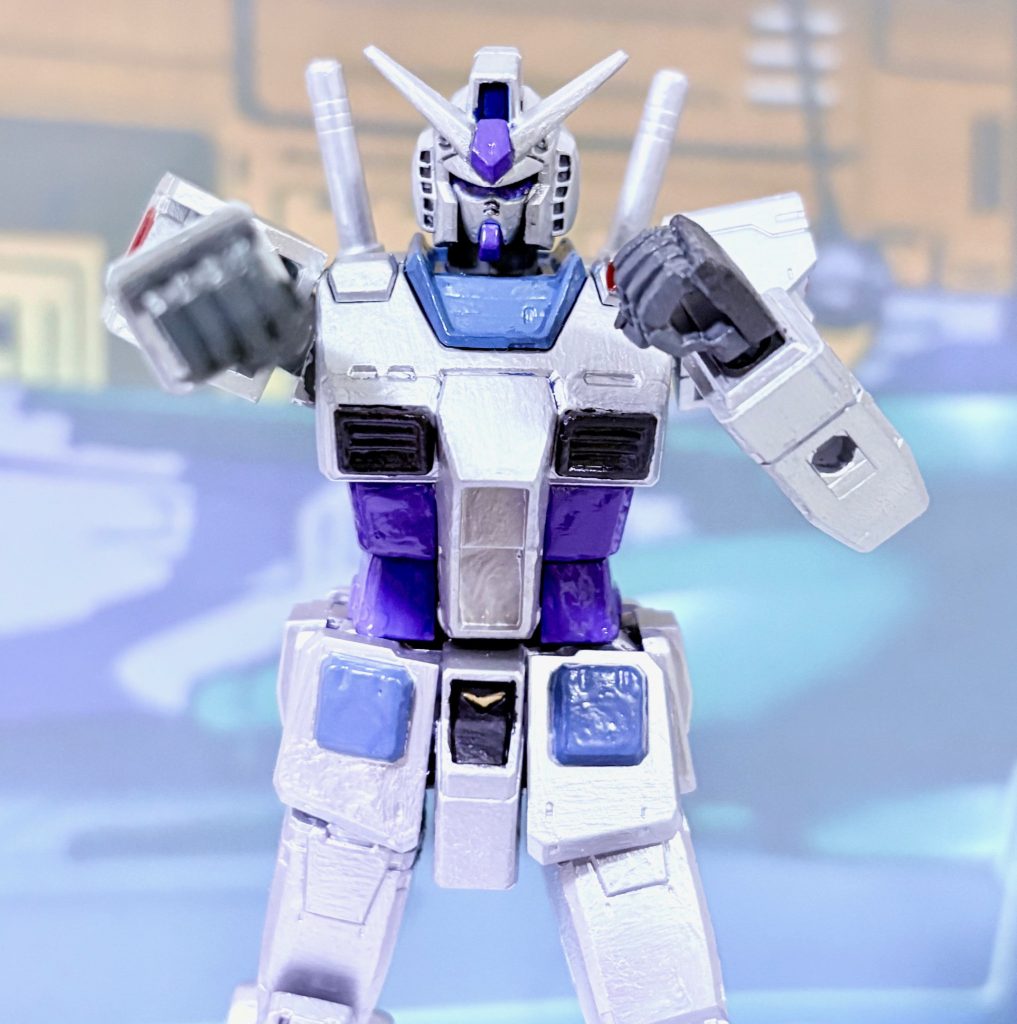 小説版のシャドーボクシングのシーンを再現。以前作ったEG版より滑らかな感じにできた。