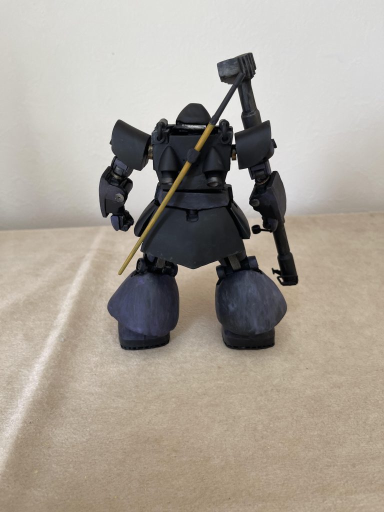 後ろ設定は気にせずに好きに製作しました。製作期間は約2ヶ月です。また新たな旧キットを作ろうと思います。