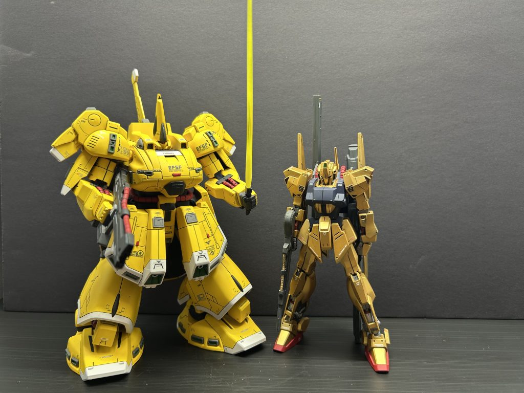 息子の百式と^ ^