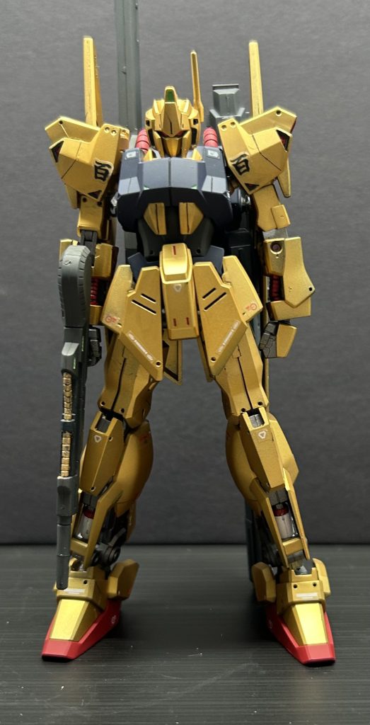 渋いゴールドで仕上げてみました。