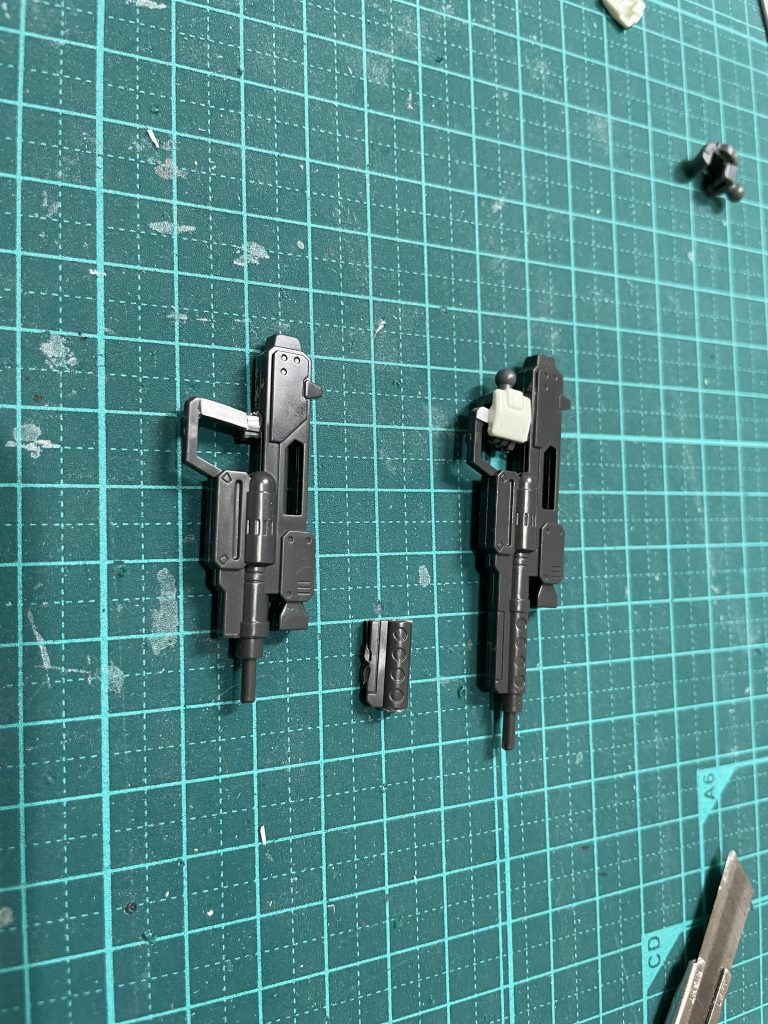 ライフルはバレルを短縮しました。