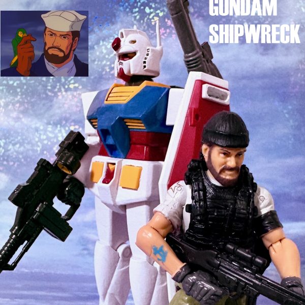 GIジョーとガンダム。