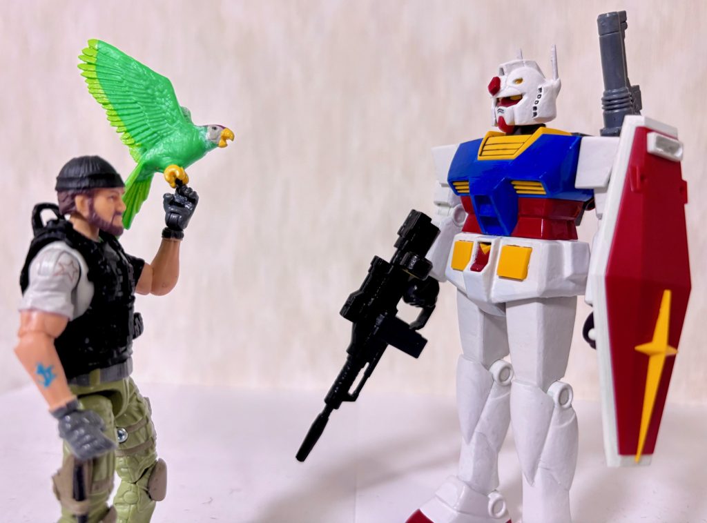 ガンダムのおっちゃん「ワイも今日からGIジョーの一員やで」シップレック「よろしく頼むぜガン・ホー」