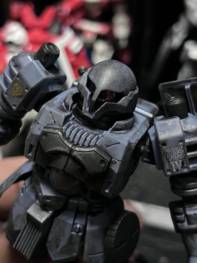 モノアイは30MMの3Dレンズを使用非常にかっこいい