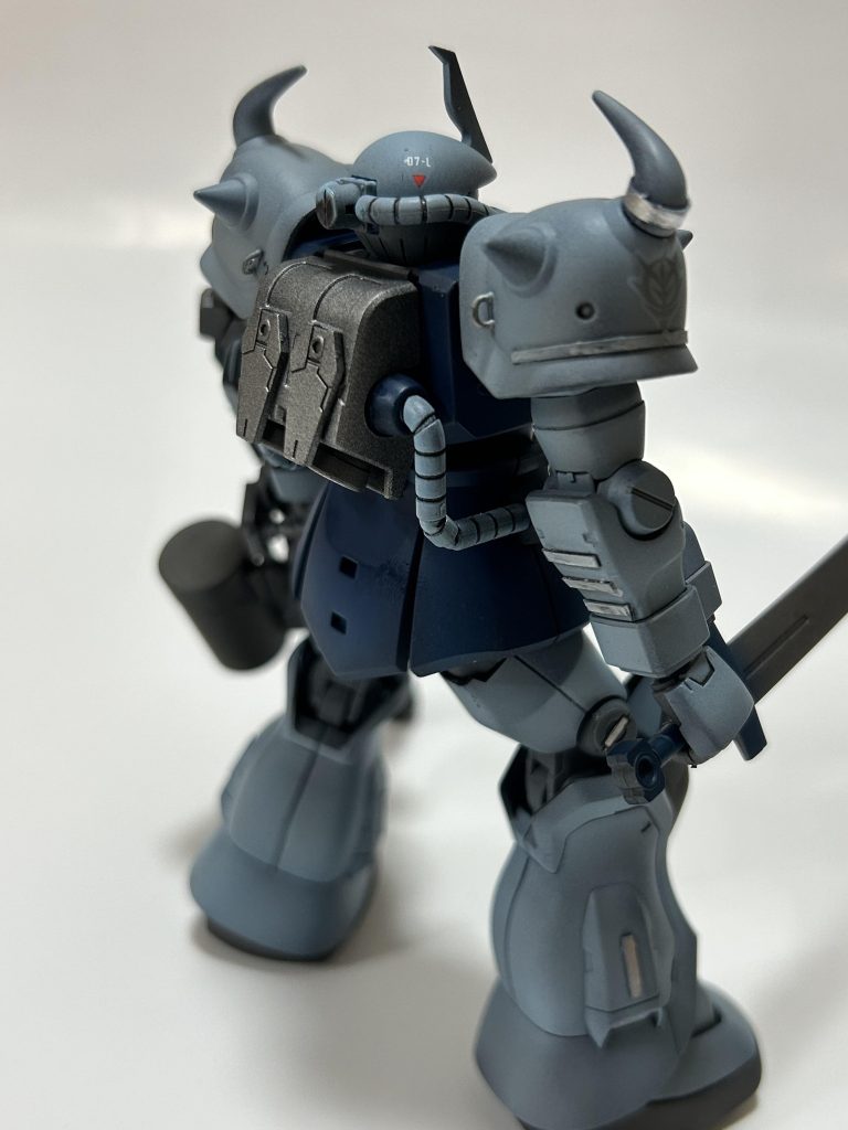 プラ板やディテールアップパーツを少しだけ使いました。