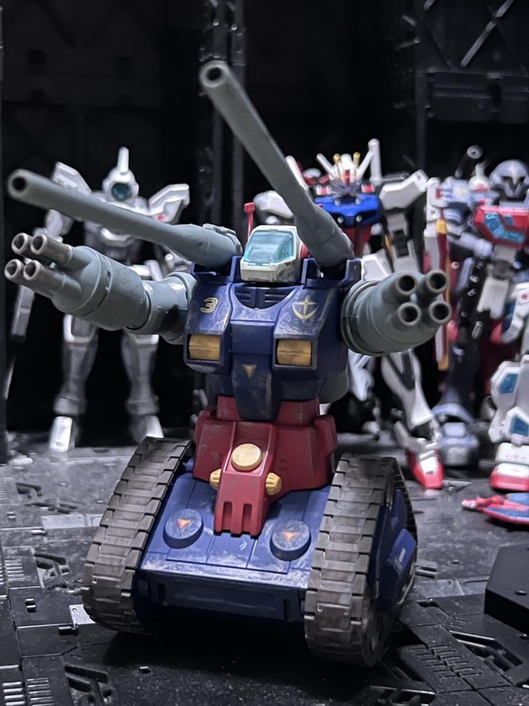 キャタピラの汚し具合はちょうど良いと思う