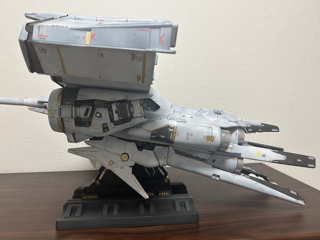 HGUCデンドロビウム 黒立ち上げ全塗装–5枚目/制作者:けにけに