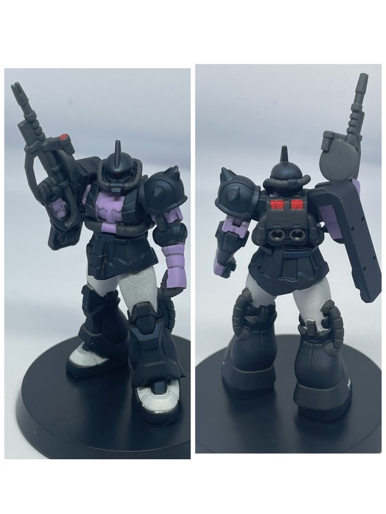 アーティファクトシリーズよりもアッサリしたデザインですが、このアッセンブルシリーズもやっぱり小さいので塗装が大変です😅このシリーズは小さいながらにポージングしてあるのが良いですよね!