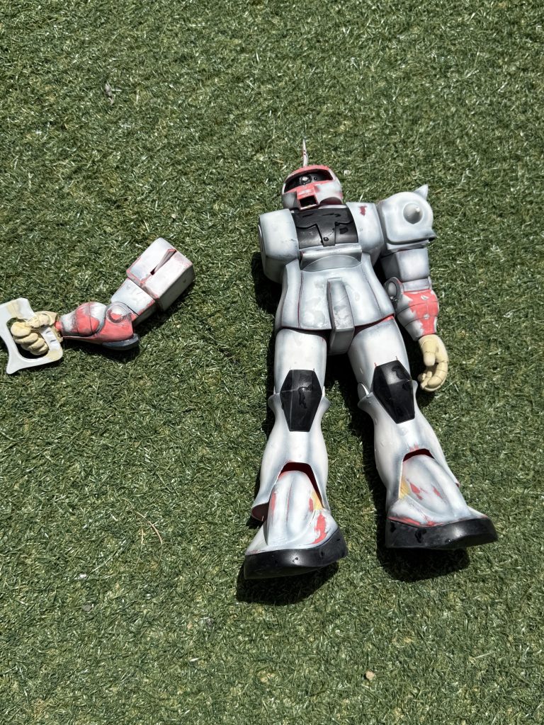 塗装前の洗浄、油断したら折れました。。。