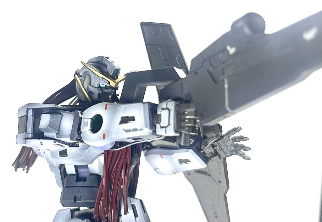 GNビームライフルが長くて見切れる