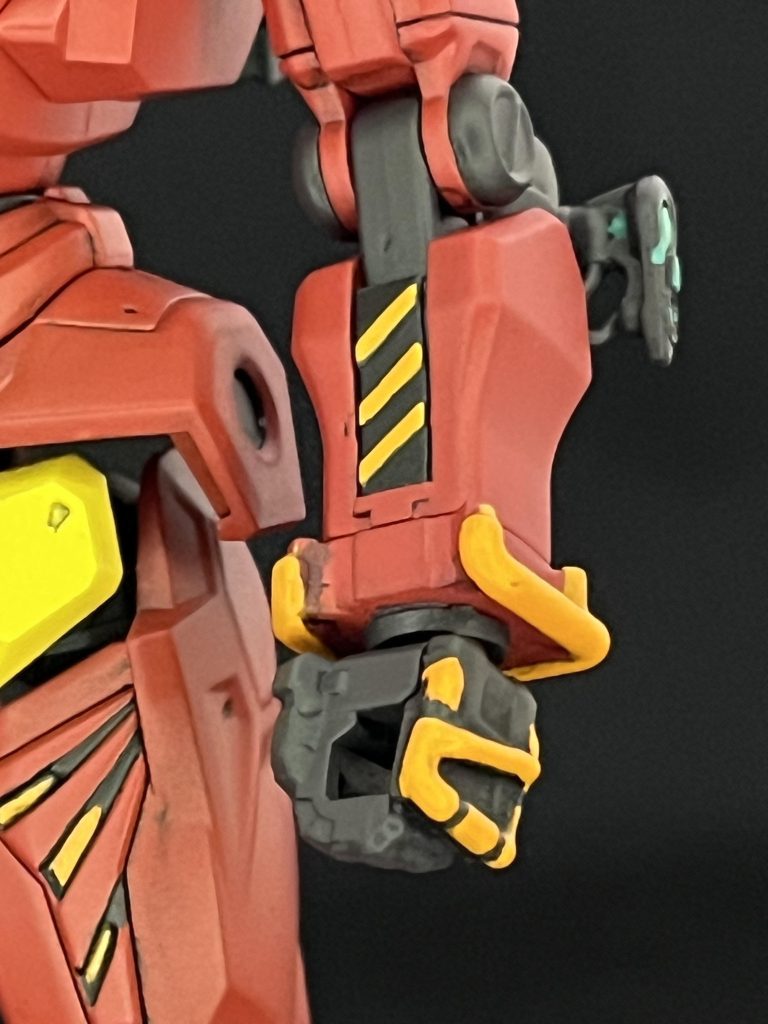 ロールバーはオレンジで塗り分け