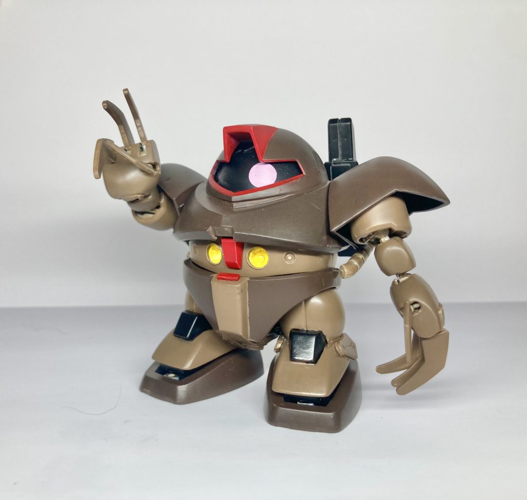 ちなみに指も動くようにしておきました