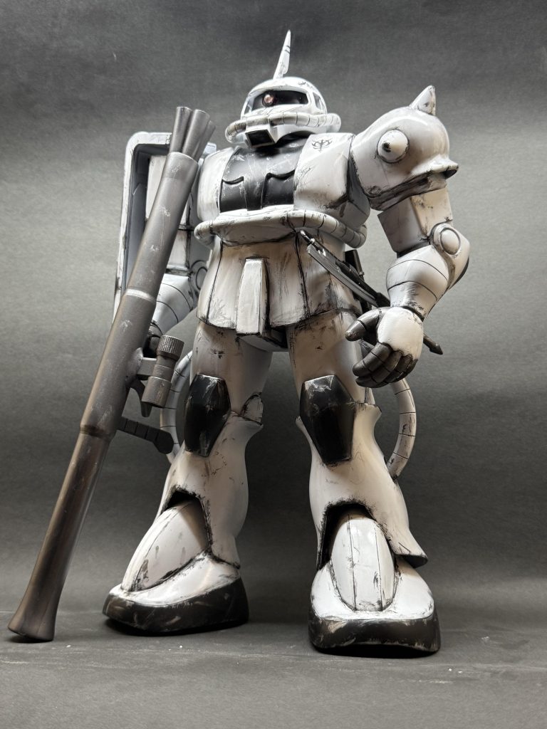 手と、バズーカは自作