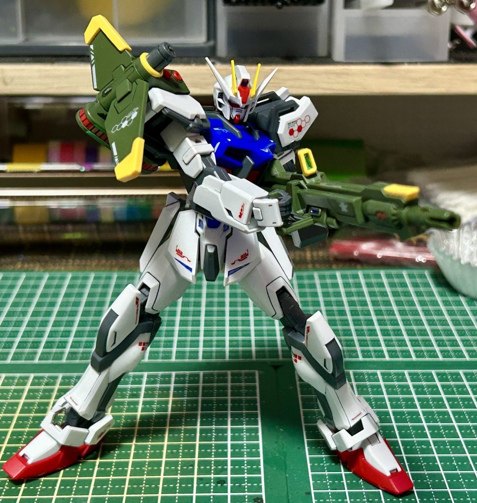 ランチャーストライクもパシャリ✧p📷qω•´*)この2形態もちゃんとかっこいいのはなんで？？惚れ惚れしますね‥