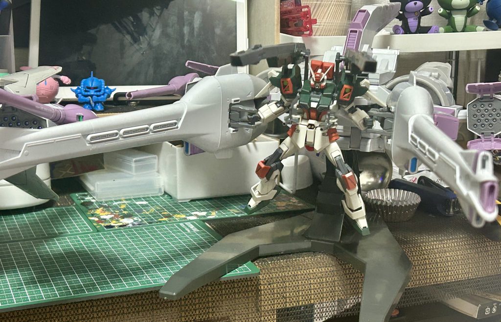 素組のミーティアにはバスターを搭乗させました( ˊᵕˋ )