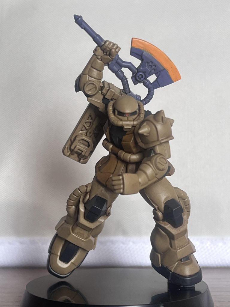 ガンダムアッセンブル　ザクII デザートカラー–2枚目/制作者：けーた