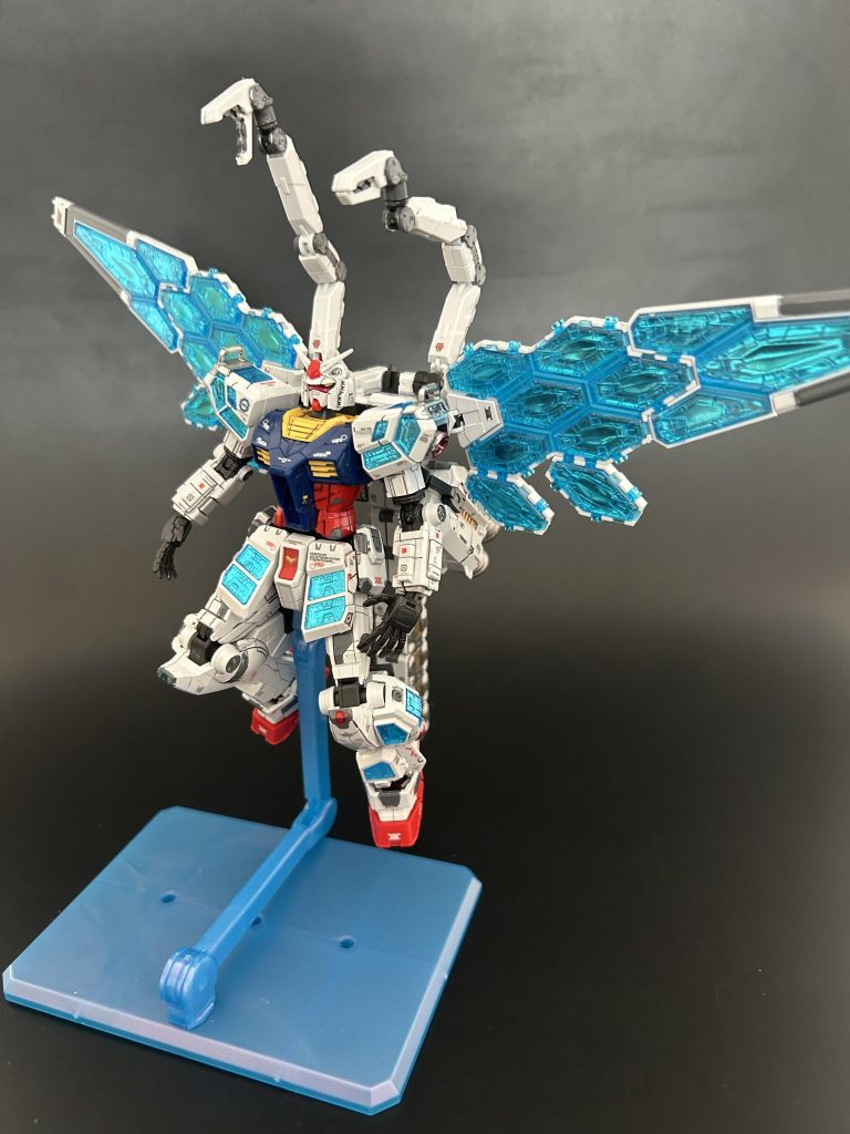 RX-78F00/E ガンダム グラスフェザー装備–3枚目/制作者:けにけに