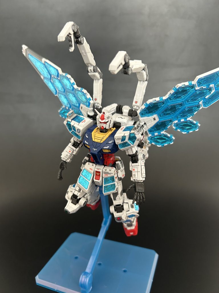 RX-78F00/E ガンダム グラスフェザー装備