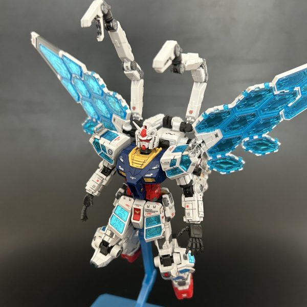 RX-78F00/E ガンダム グラスフェザー装備