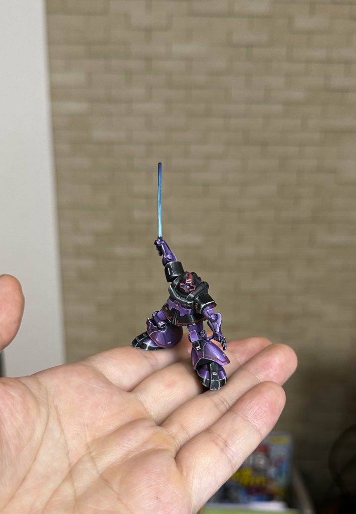 引きで見ると小さいです!最後までご覧いただきありがとうございました✨