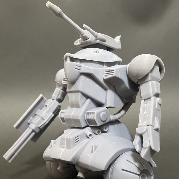 みんな大好きギガンを1/144で制作中富野メモではラストにガンダムを破壊するのはこの機体になる予定だったとか