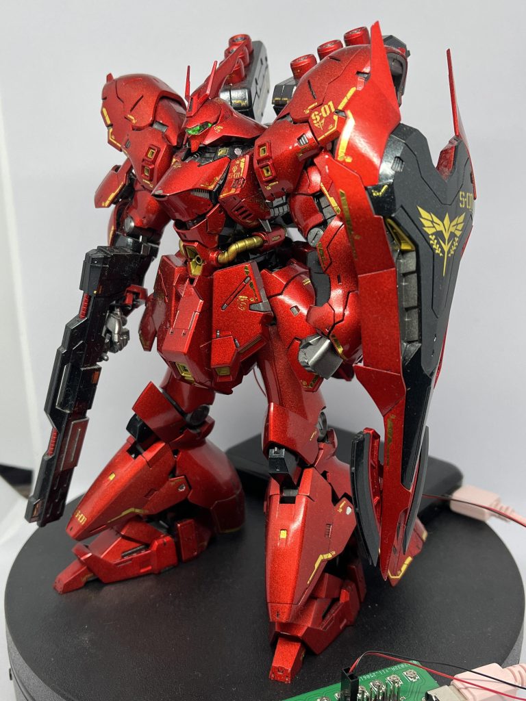 今回はほこりまみれにならないように飾っておこうと思います。