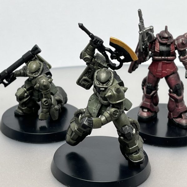 ガンダムアッセンブル　ザク小隊