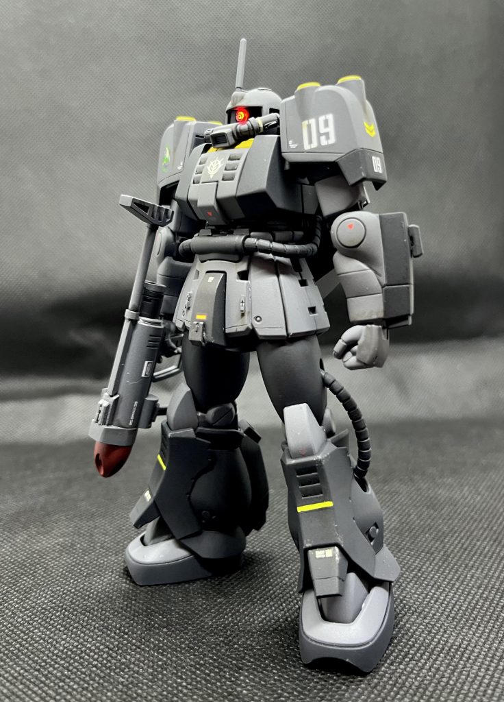 延長工作は以下の通り(縦方向に合計4.0mm延長)腰:プラ板を貼って1.0mm延長股関節:プラ板を貼って1.0mm延長もも付け根:プラ板を貼って1.0mm延長ひざ:プラ板を貼って1.0mm延長上腕:プラ板を貼って1.0mm延長