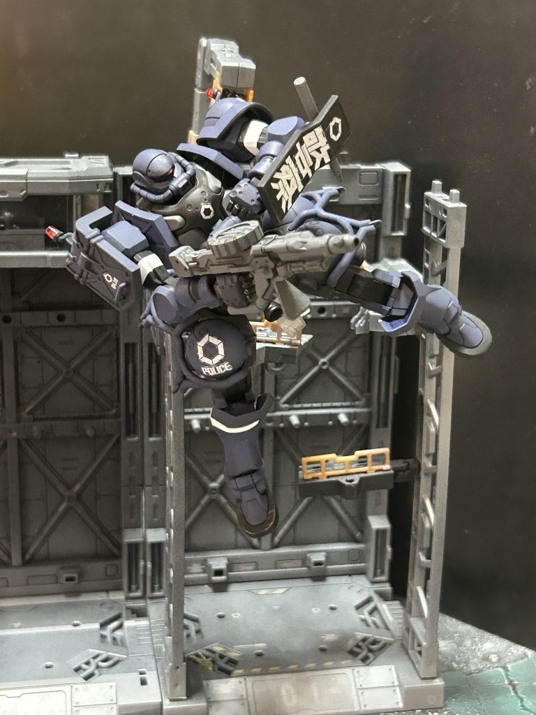 無重力空間での戦闘