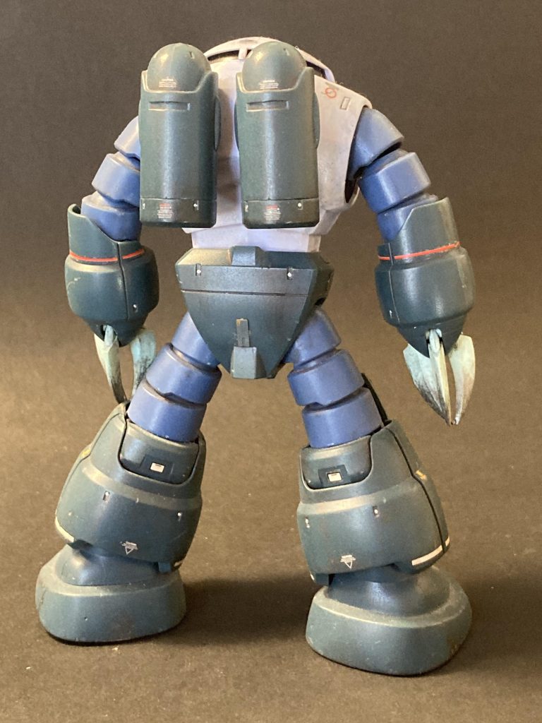 なんだかカッコ良くすら見えてきますた…さて、これから作るであろう、値上げされたズゴック君は時間が経っただけの成果が出せるかしらん?(むしろ退化するやもしれぬ…)