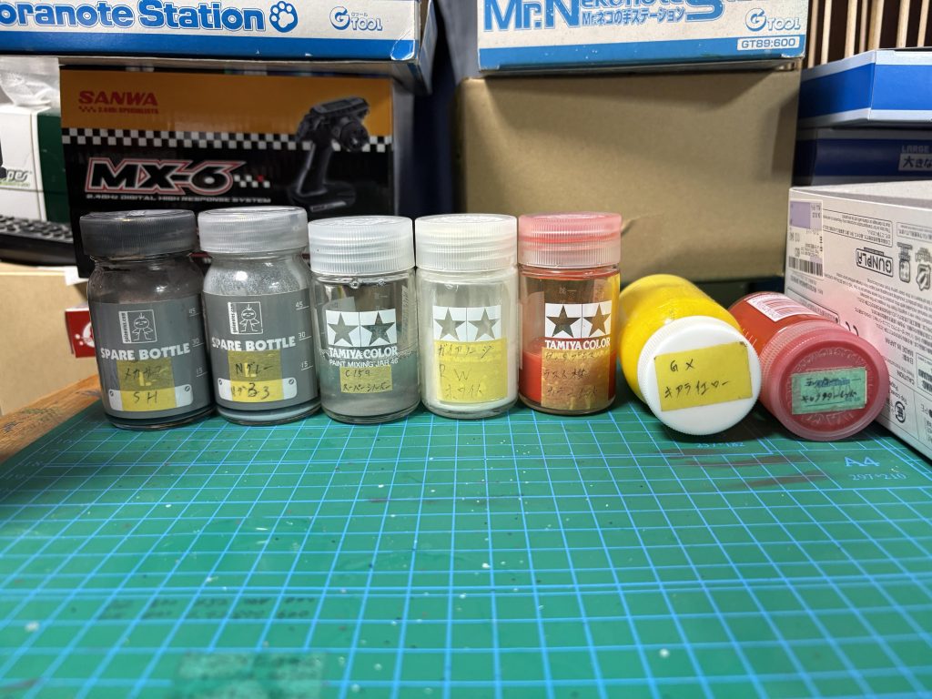 今回使った塗料