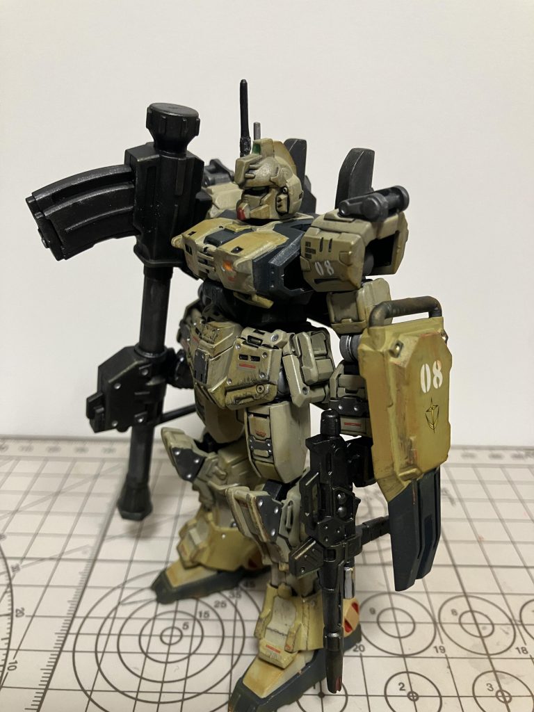 デカール貼って汚しも追加