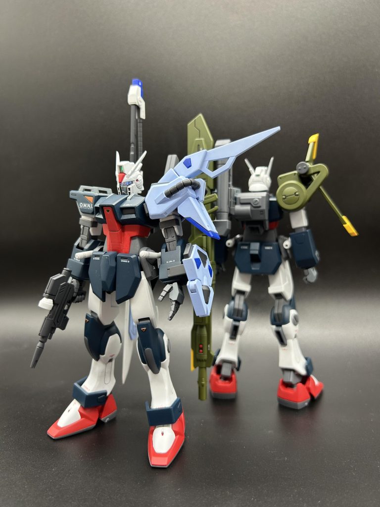 HG 105ダガー　ランチャー、ソードストライカー–3枚目/制作者：糖分