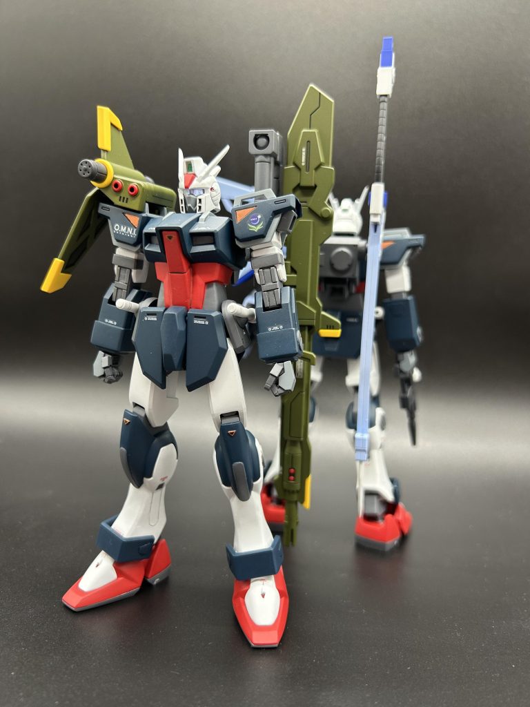 HG 105ダガー　ランチャー、ソードストライカー–2枚目/制作者：糖分