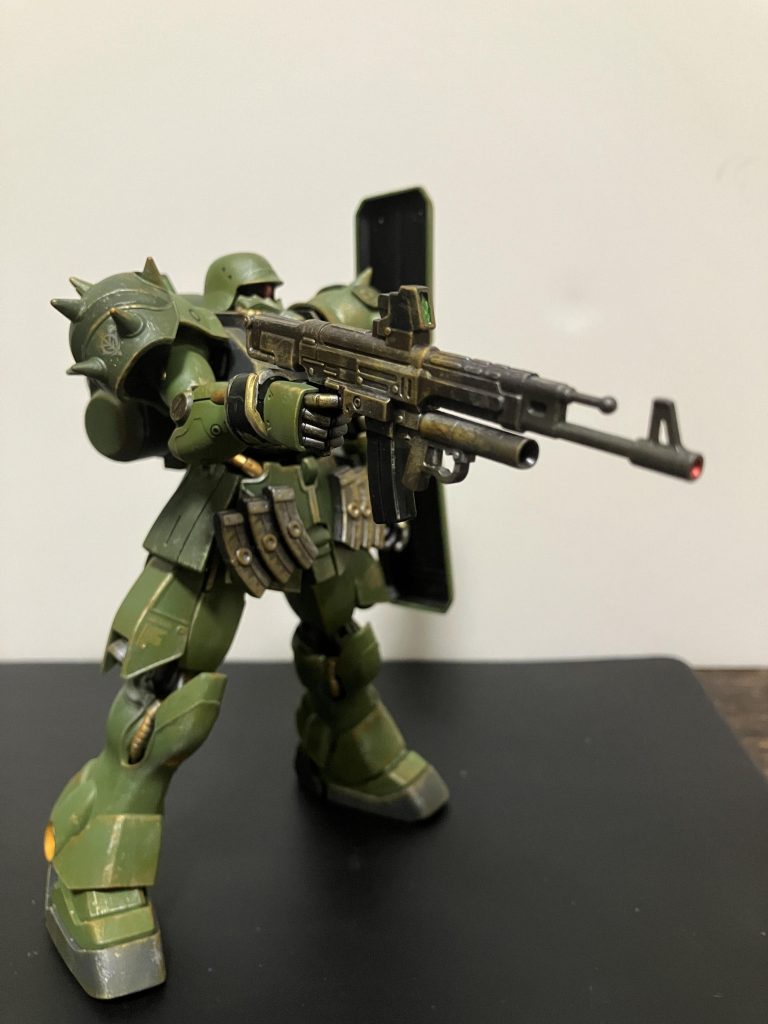 なんちゃってドライブラシとウェザリングマスターです。