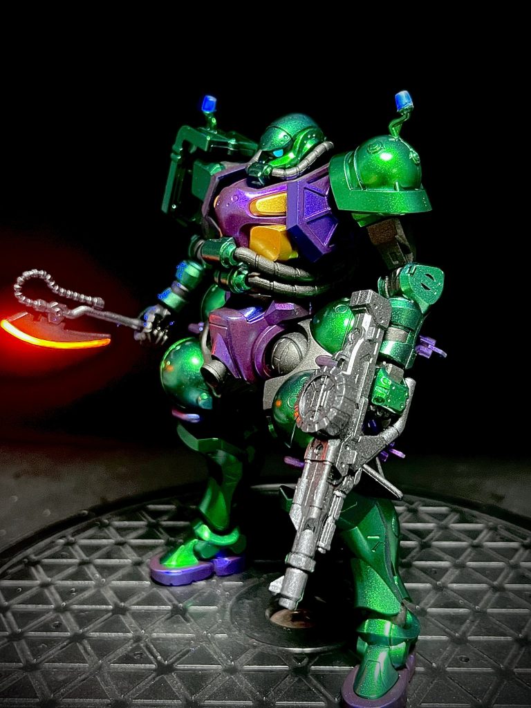 素体だけだとただの派手なやつにしか見えんですね、それだけ乗り物と羽織りにはモチーフ的な要素があるんでしょうなー🤔