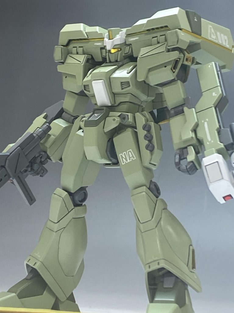 ビームライフルはバトオペ2仕様。超レアキットを作る機会をもらえて嬉しかったです。