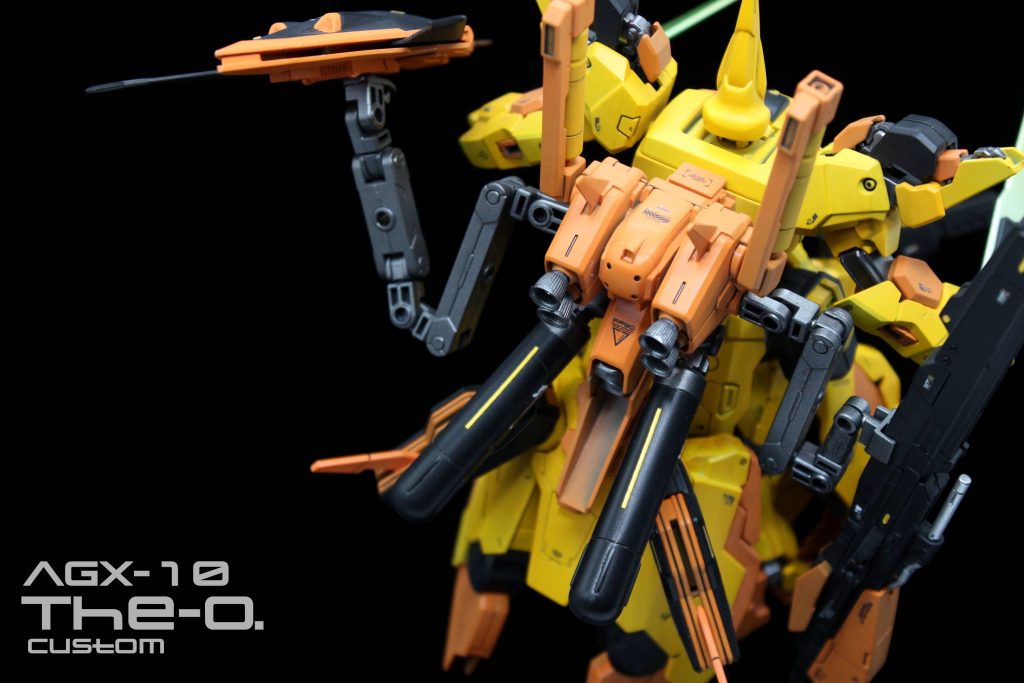 バックパック。リアスカートはダブルスカートでスカートの上にスカートを重ねて分離して軽量化する…みたいな戦い方ができればと。